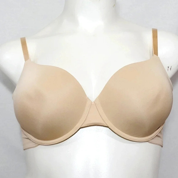 40C Maidenform 8038 8037 Sweet Nothings Full Figure T-Shirt UW Bra Nude  New Wit - Picture 1 of 3